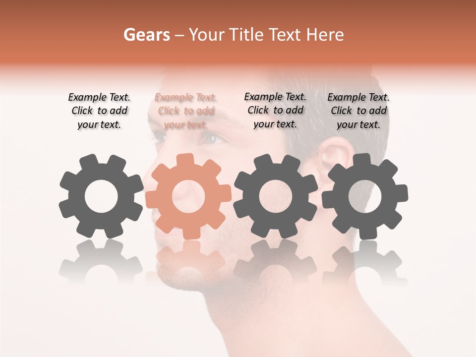 Charismatic Hair Style PowerPoint Template