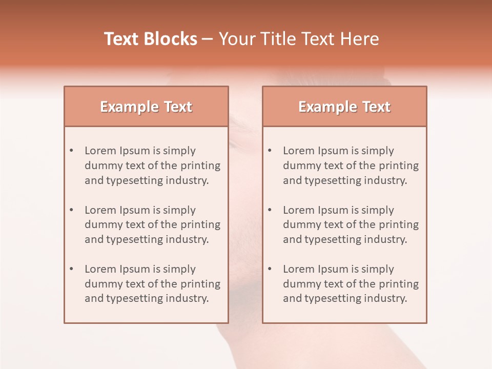 Charismatic Hair Style PowerPoint Template