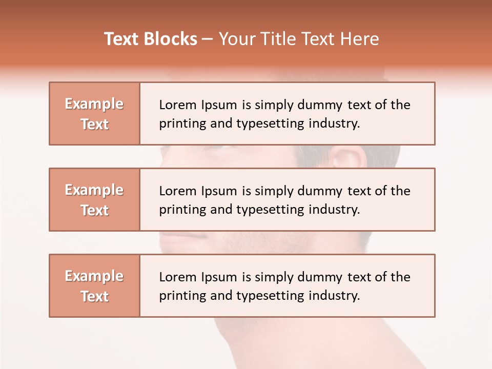 Charismatic Hair Style PowerPoint Template