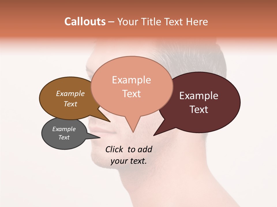 Charismatic Hair Style PowerPoint Template