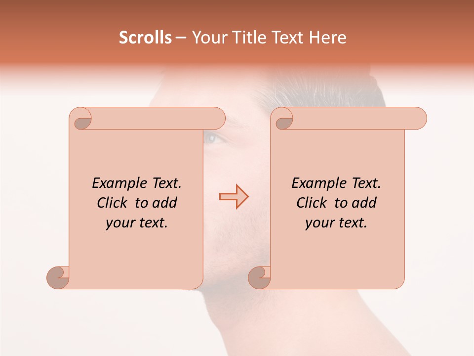 Charismatic Hair Style PowerPoint Template