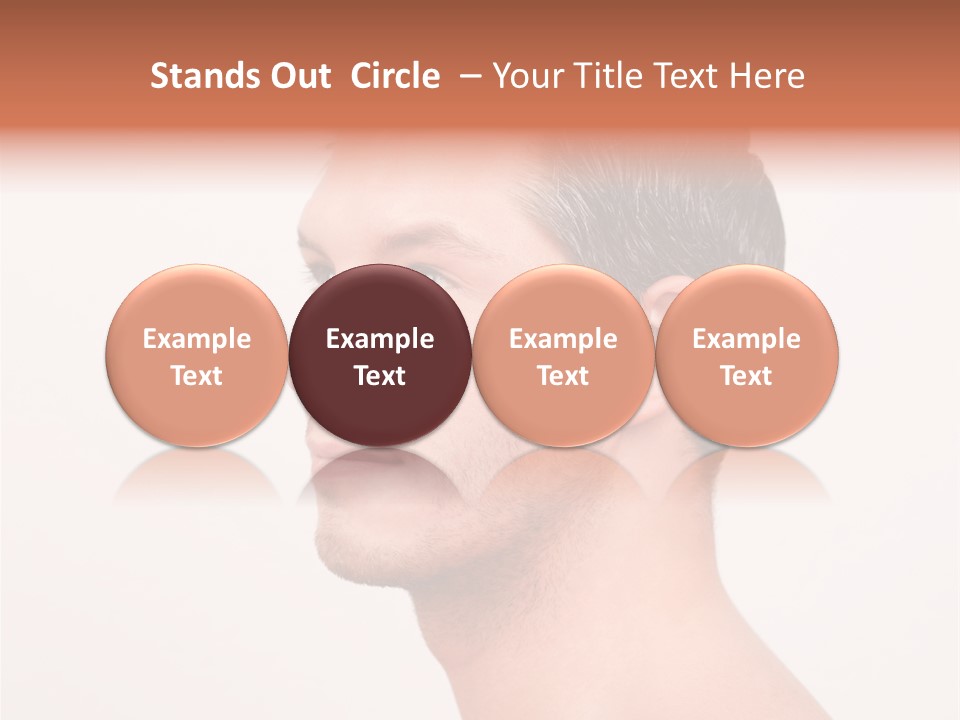 Charismatic Hair Style PowerPoint Template