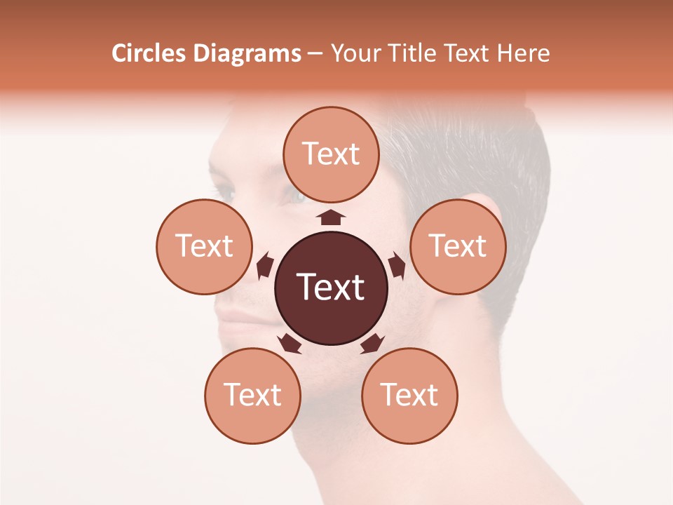 Charismatic Hair Style PowerPoint Template