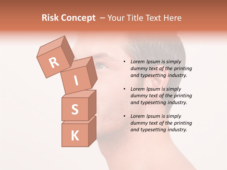 Charismatic Hair Style PowerPoint Template