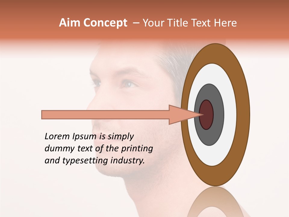 Charismatic Hair Style PowerPoint Template