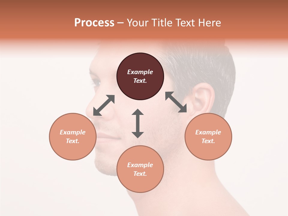 Charismatic Hair Style PowerPoint Template