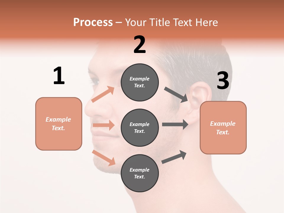 Charismatic Hair Style PowerPoint Template