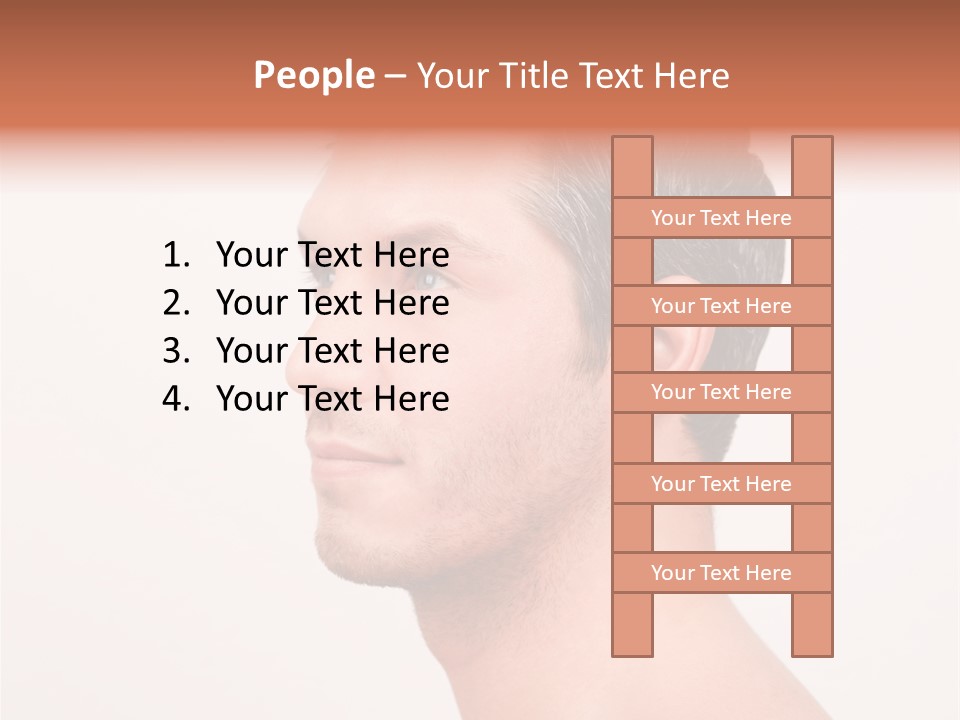 Charismatic Hair Style PowerPoint Template