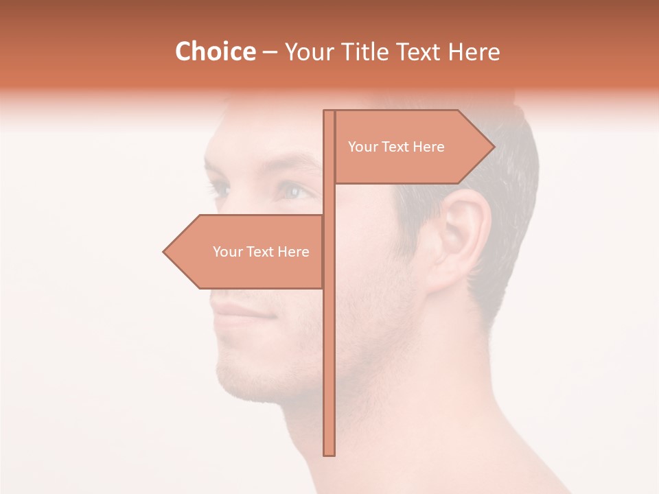 Charismatic Hair Style PowerPoint Template