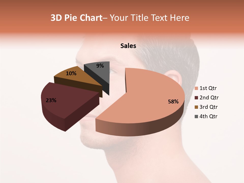 Charismatic Hair Style PowerPoint Template