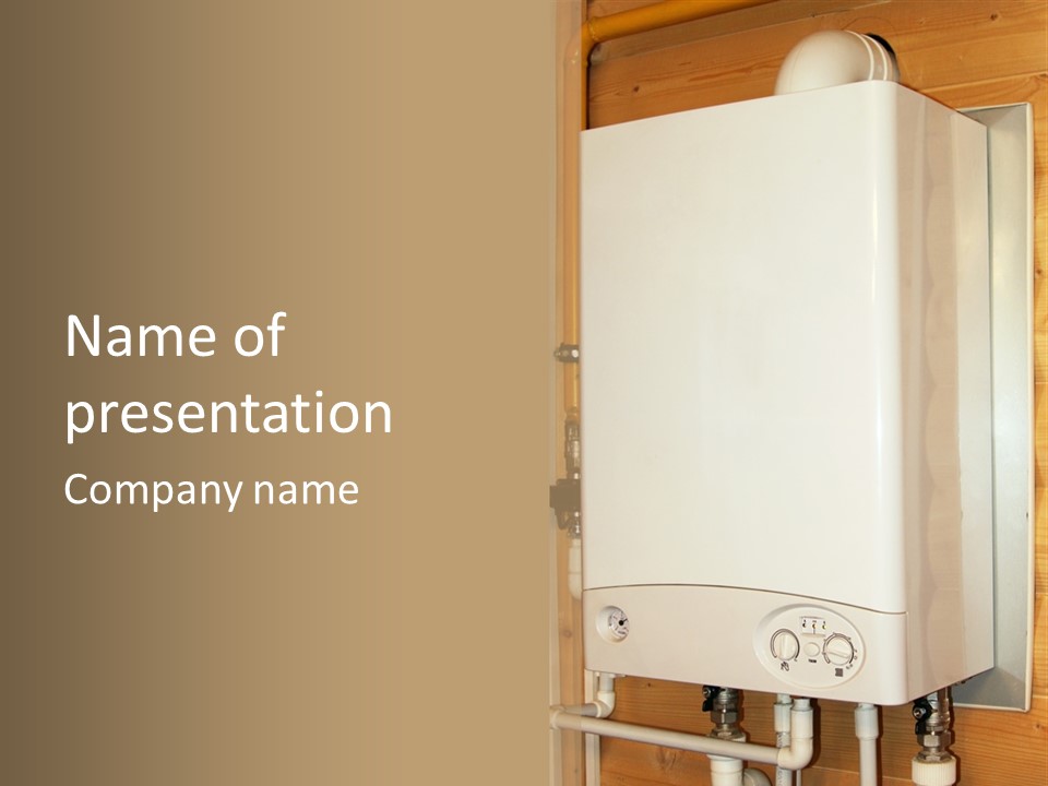 Thermodynamic Domestic Device PowerPoint Template