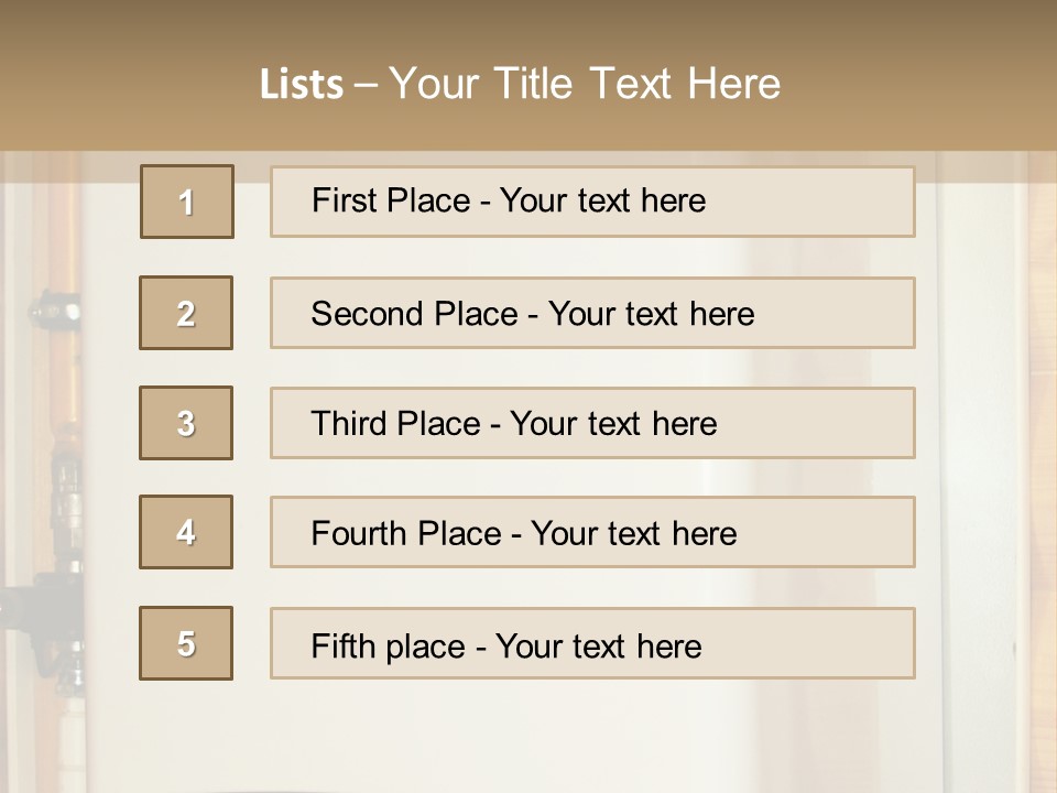 Thermodynamic Domestic Device PowerPoint Template