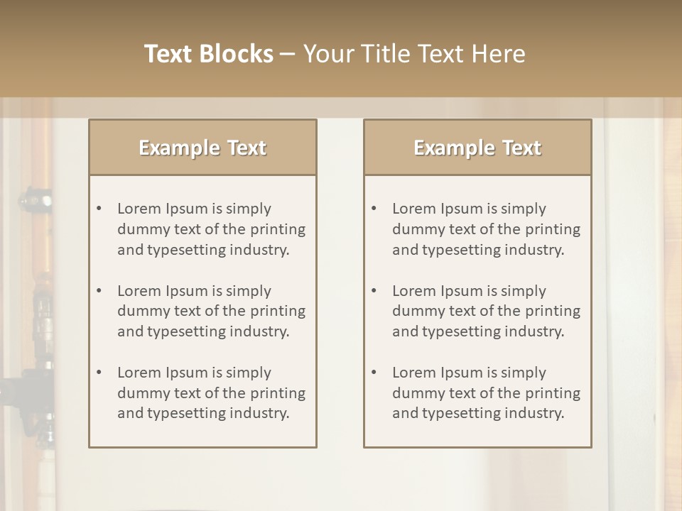 Thermodynamic Domestic Device PowerPoint Template