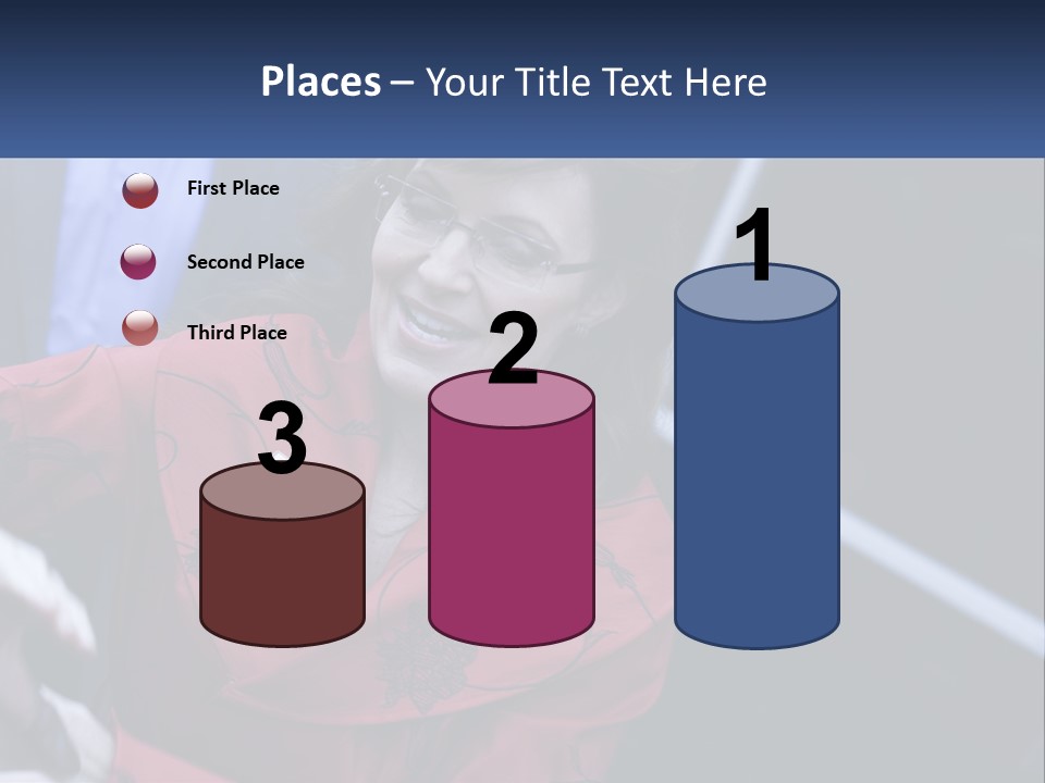 Palin December Books PowerPoint Template