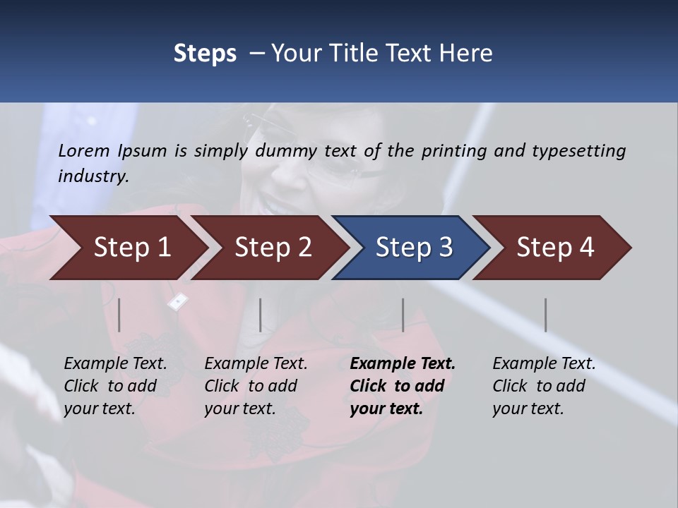 Palin December Books PowerPoint Template
