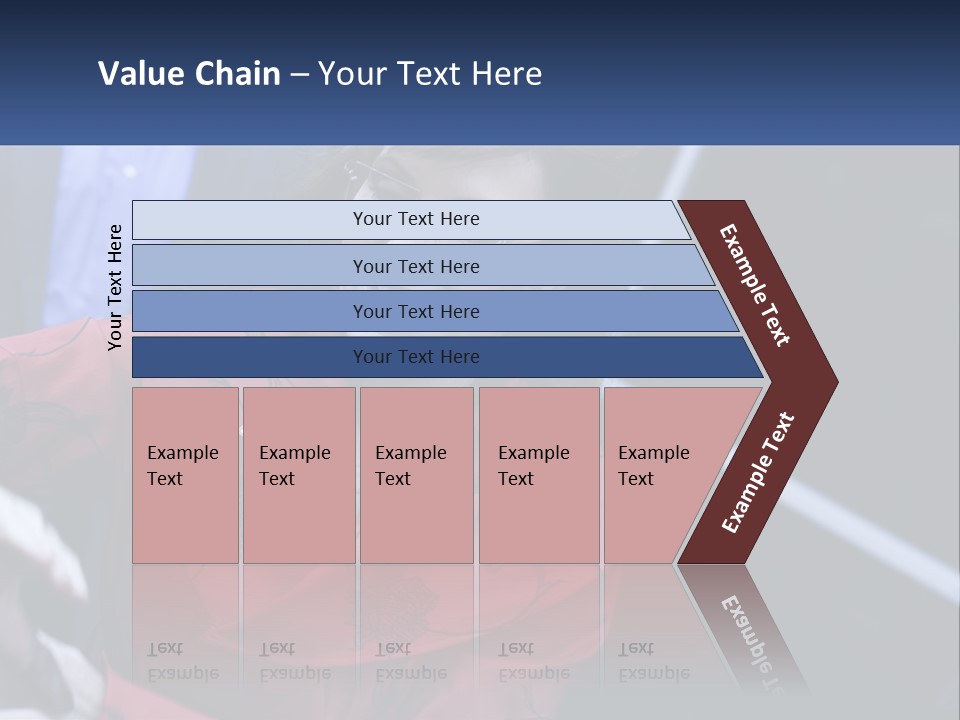 Palin December Books PowerPoint Template