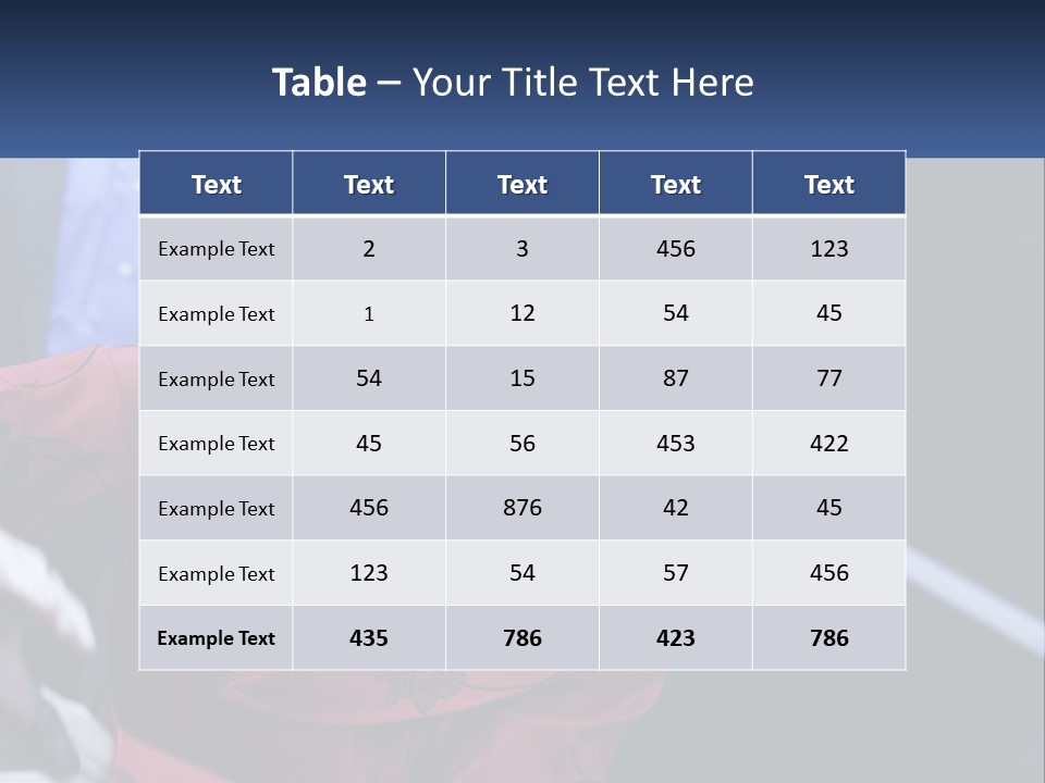 Palin December Books PowerPoint Template