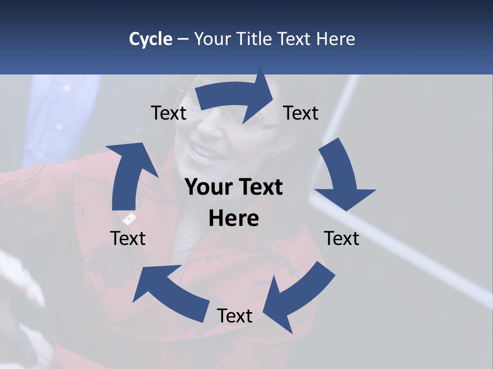 Palin December Books PowerPoint Template