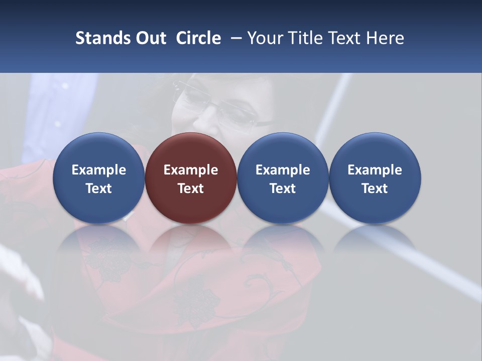 Palin December Books PowerPoint Template