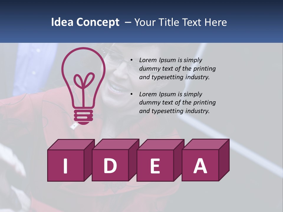 Palin December Books PowerPoint Template