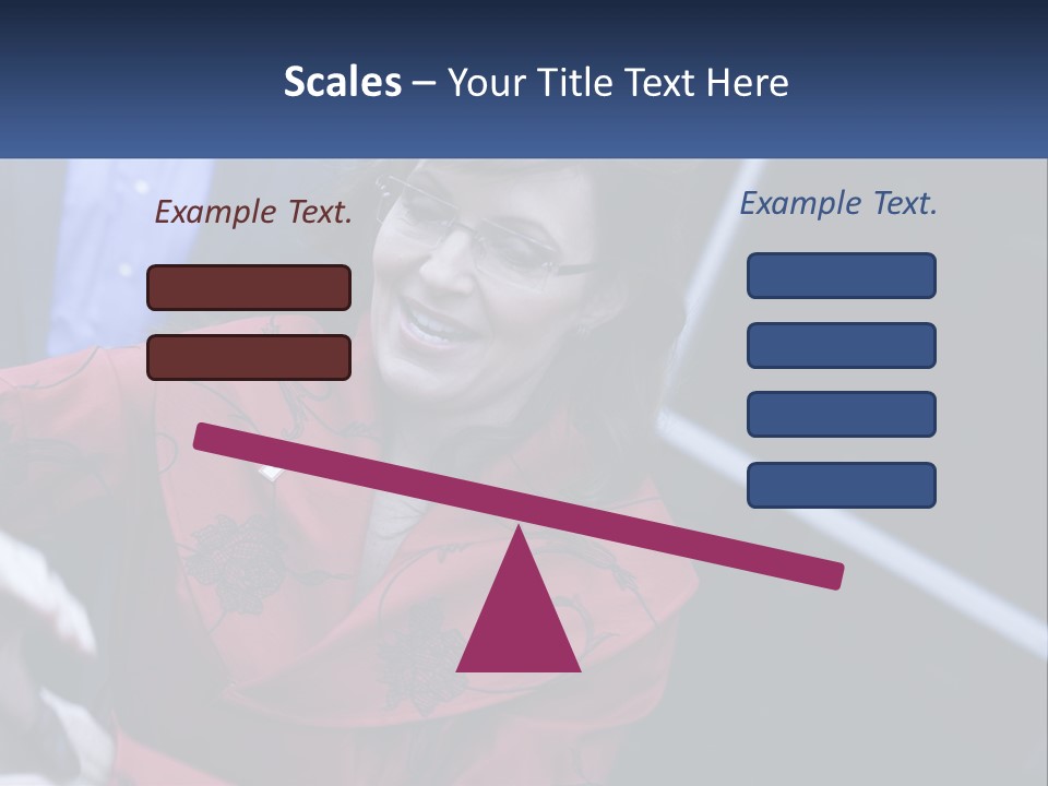 Palin December Books PowerPoint Template