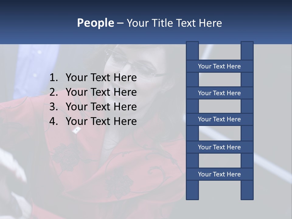 Palin December Books PowerPoint Template