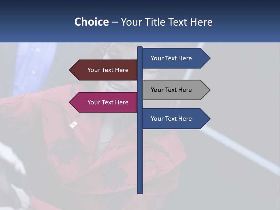 Palin December Books PowerPoint Template