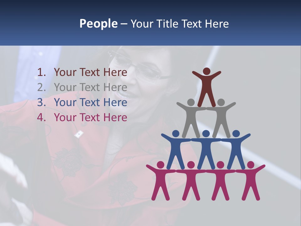 Palin December Books PowerPoint Template