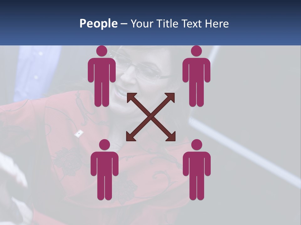 Palin December Books PowerPoint Template