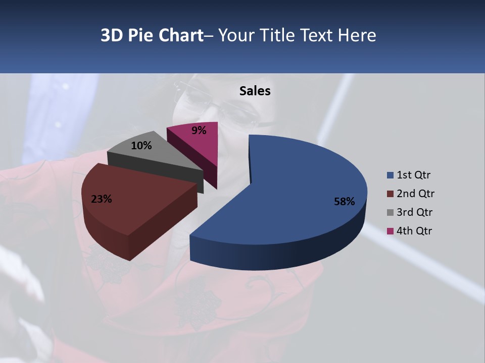 Palin December Books PowerPoint Template