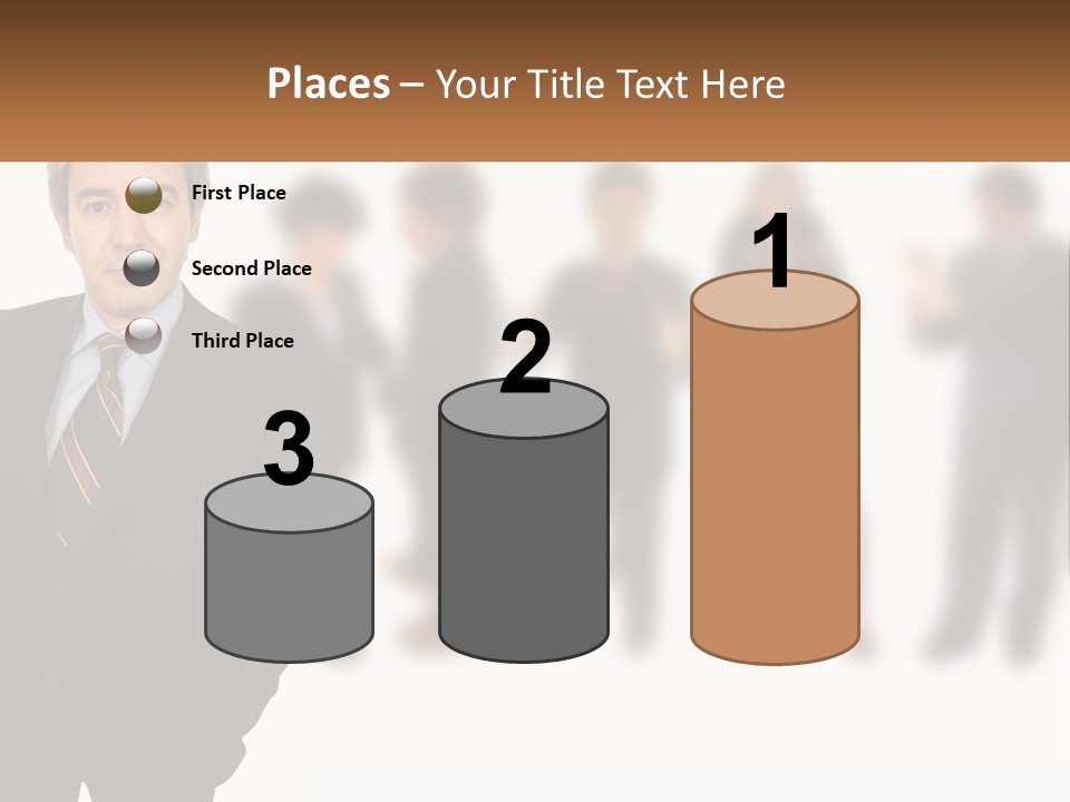 Together Work Face PowerPoint Template