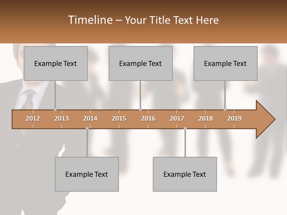 Together Work Face PowerPoint Template