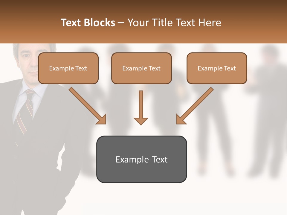 Together Work Face PowerPoint Template