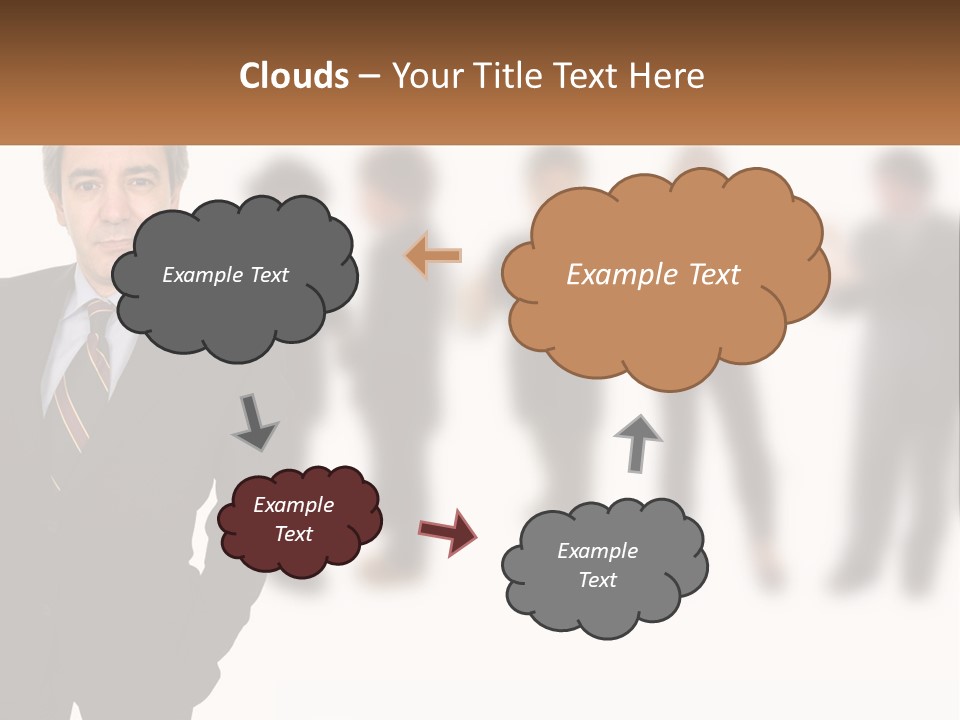 Together Work Face PowerPoint Template