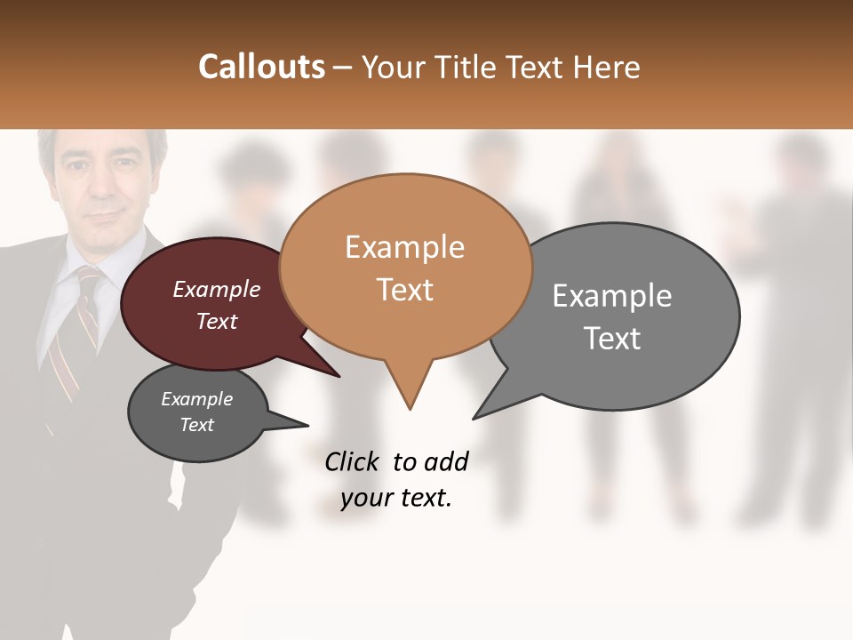 Together Work Face PowerPoint Template