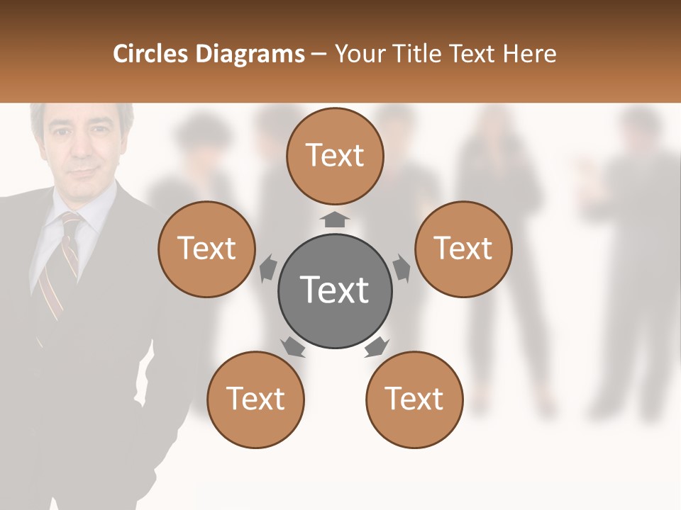 Together Work Face PowerPoint Template