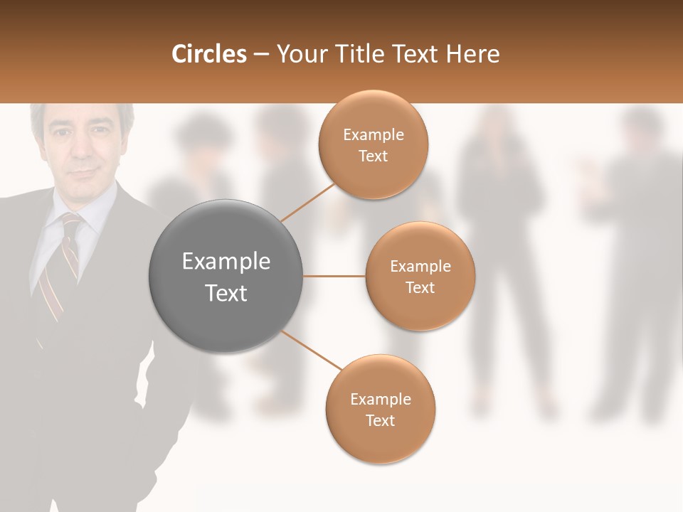 Together Work Face PowerPoint Template