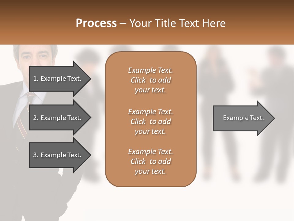 Together Work Face PowerPoint Template