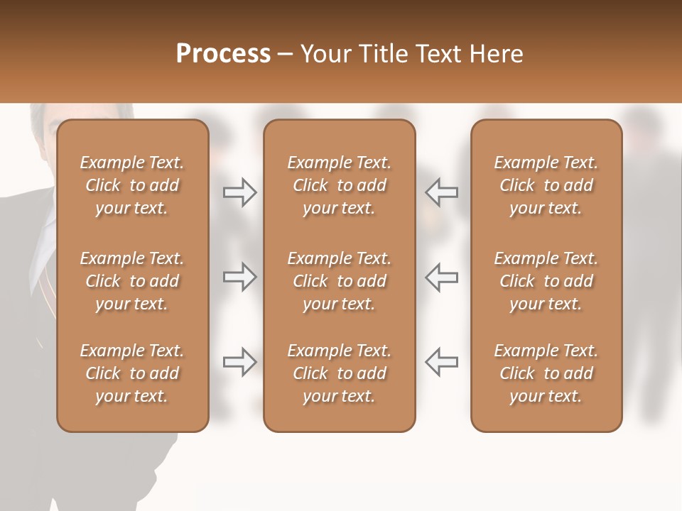 Together Work Face PowerPoint Template