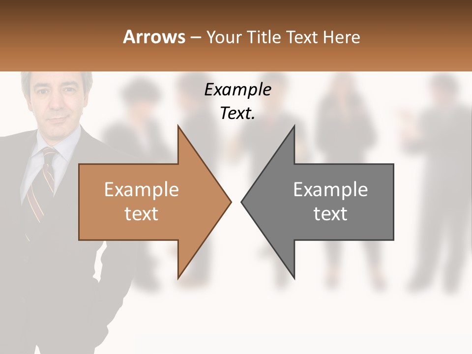 Together Work Face PowerPoint Template