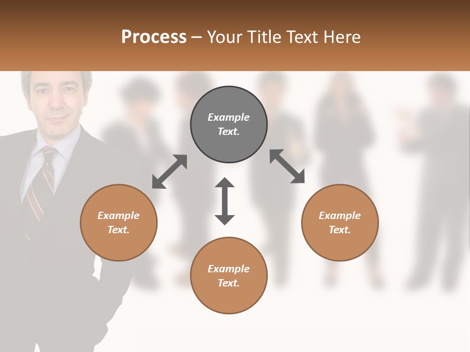 Together Work Face PowerPoint Template