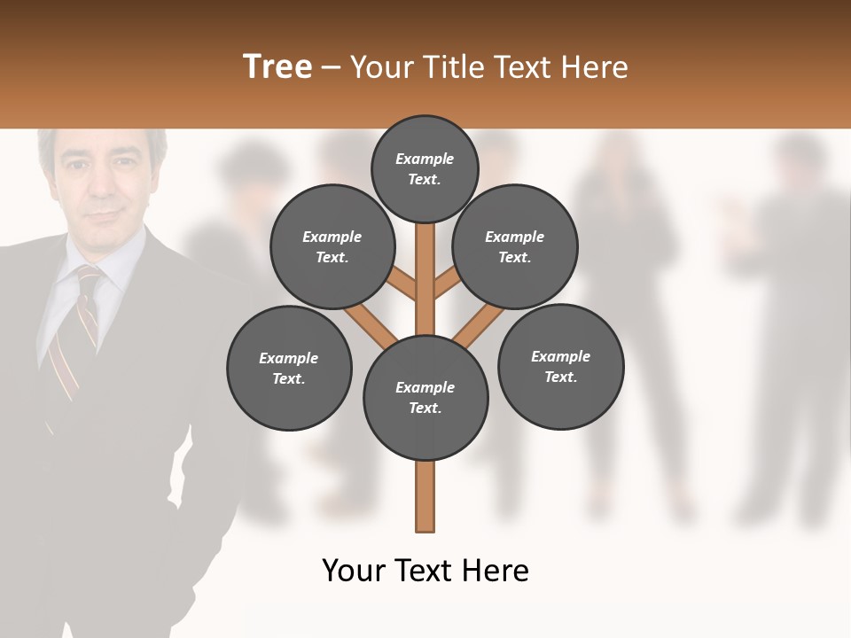 Together Work Face PowerPoint Template