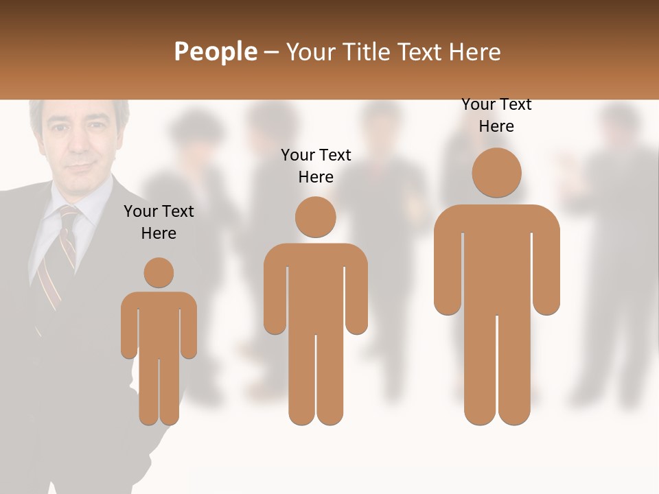 Together Work Face PowerPoint Template