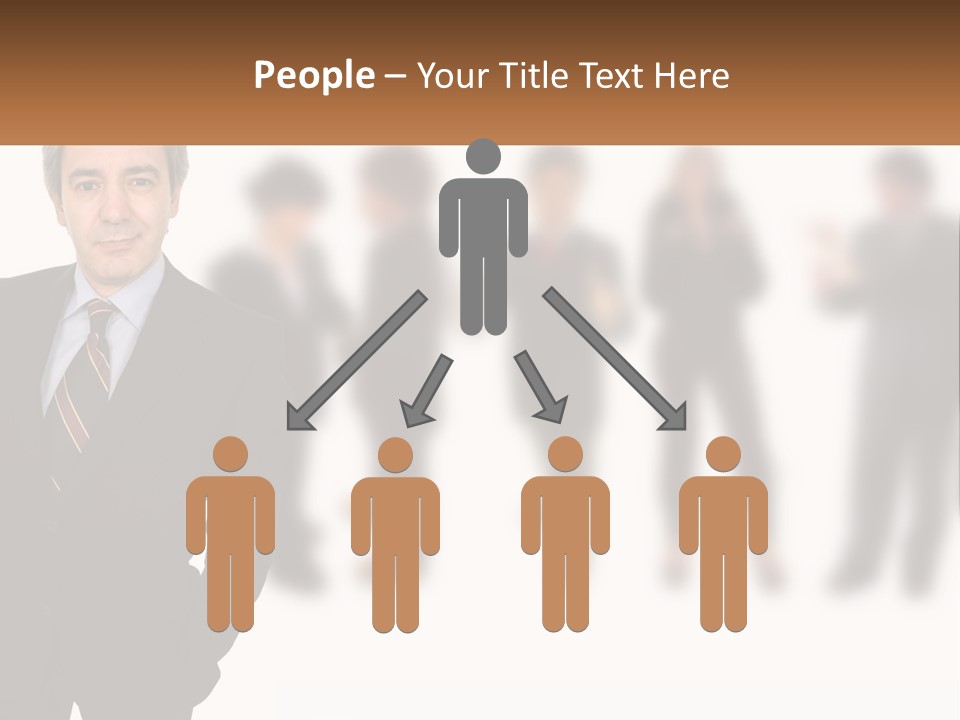 Together Work Face PowerPoint Template