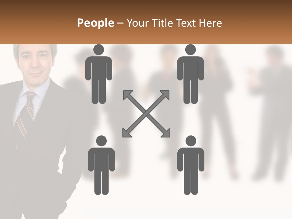 Together Work Face PowerPoint Template