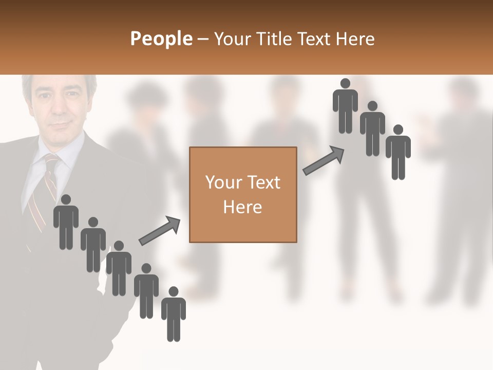Together Work Face PowerPoint Template
