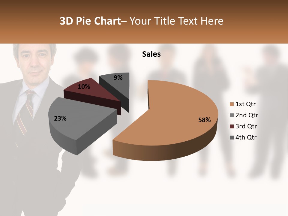 Together Work Face PowerPoint Template