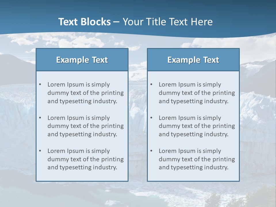 Spectacular Panoramic Warming PowerPoint Template