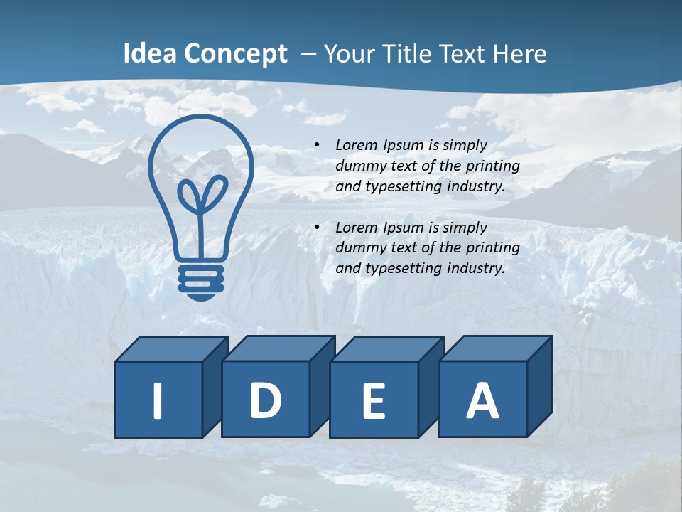 Spectacular Panoramic Warming PowerPoint Template