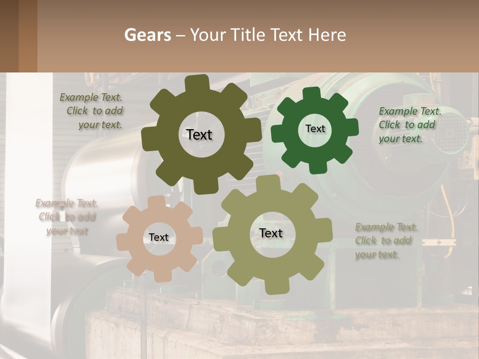 Heavy Nuts Ribs PowerPoint Template